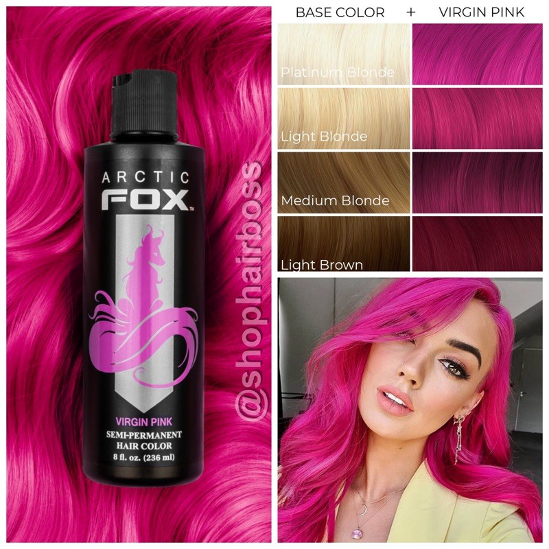 arctic fox virgin pink