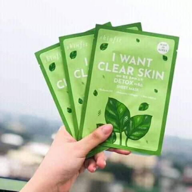 Skinfit I Want Clear Skin Detox 21g Shopee Philippines