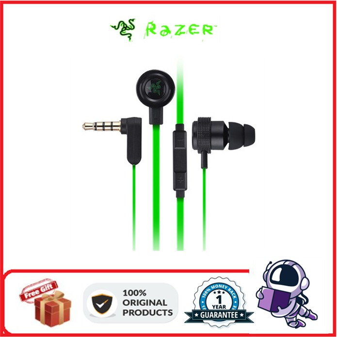 Razer Hammerhead Pro V2 3 5mm Wired Gaming Headset With Microphone In Ear Headphones For Computer Phones Shopee Philippines