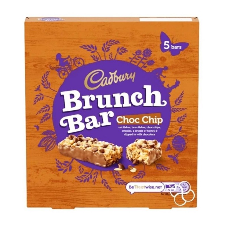 Cadbury Chocolate Chip Brunch Bar 160g | Shopee Philippines