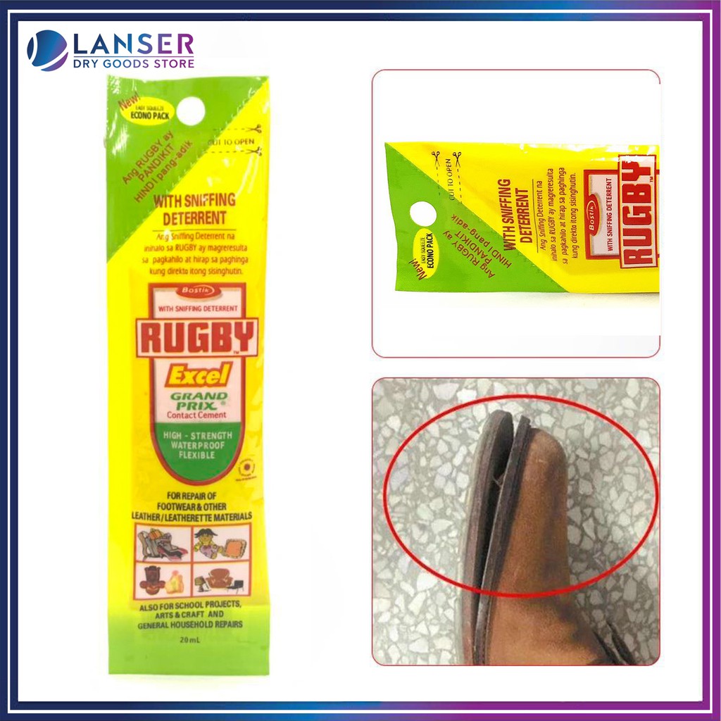 【LS】Shoe glue RUGBY with sniffing deterrent glue waterproof flexible