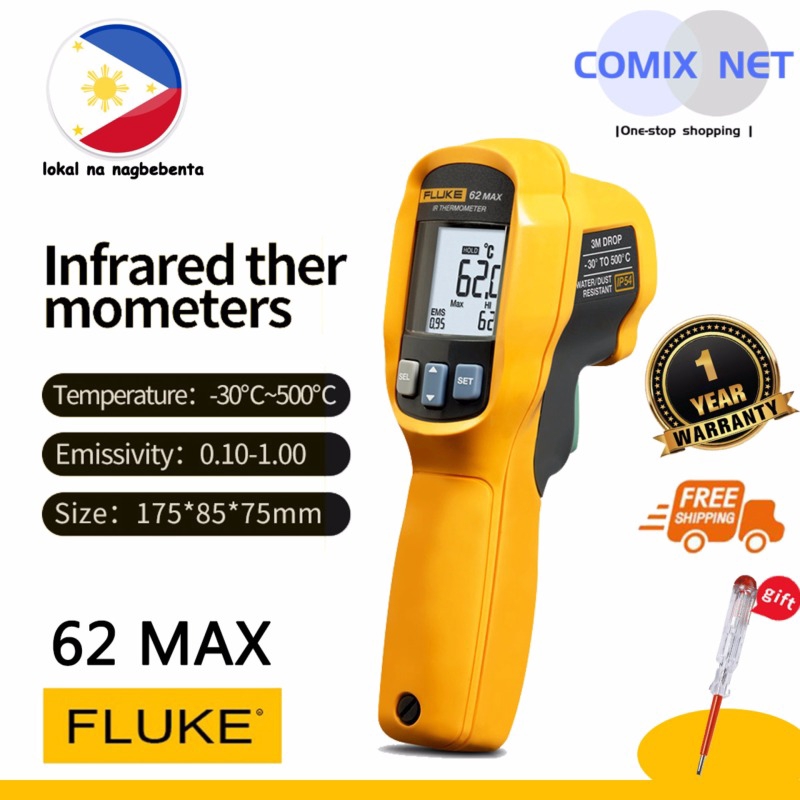 fluke temperature gun 62 max