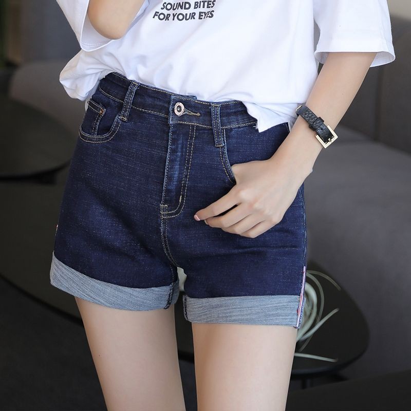 roll waist shorts