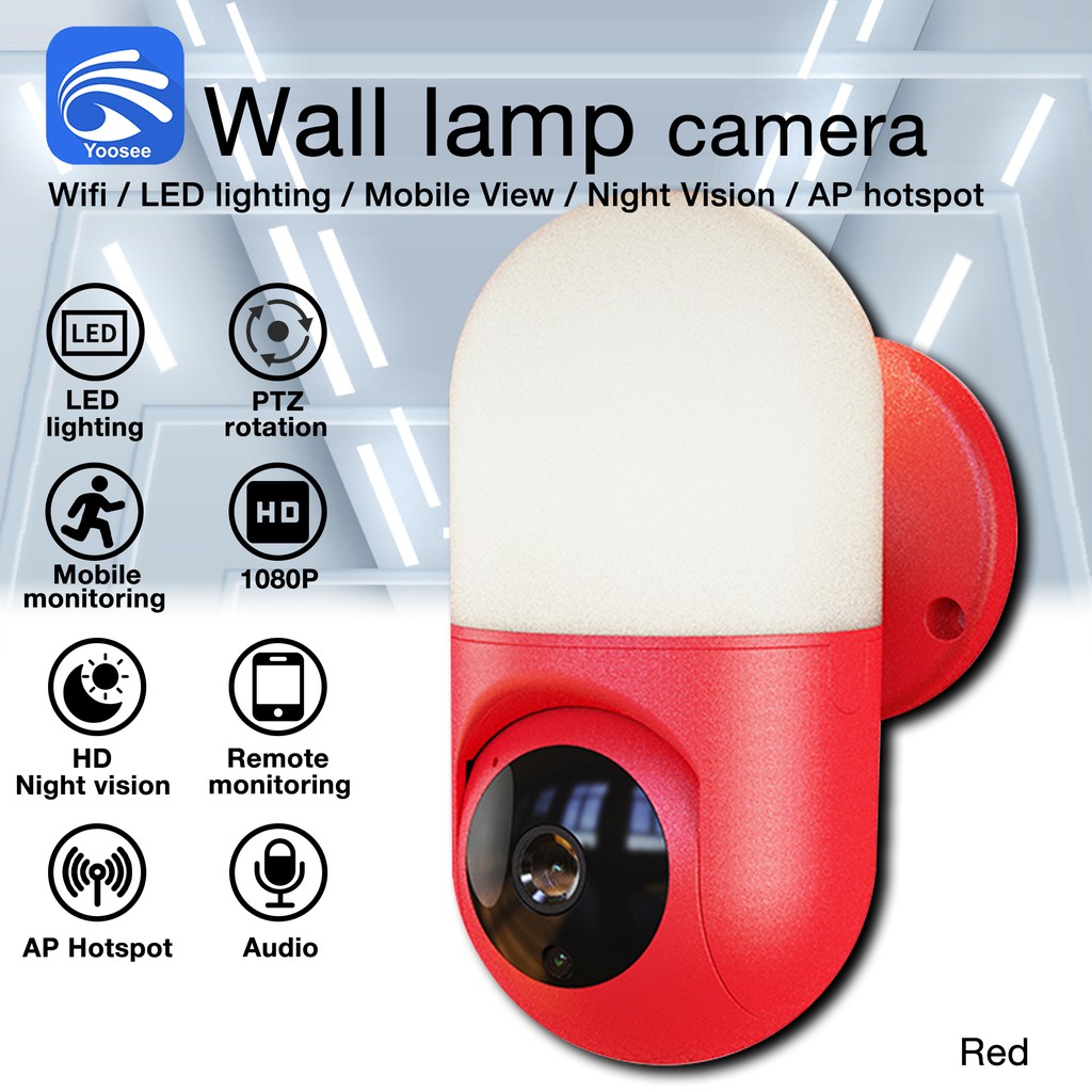 Yoosee New 1080P CCTV Cam HD 360 Super Wide Angle Smart WiFi