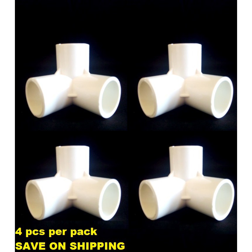 Three Way Elbow, 3/4 Inch Size (4 pcs per pack) | Shopee Philippines