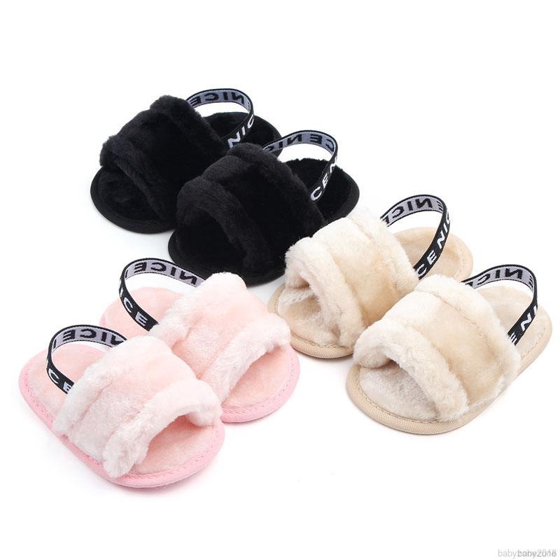 baby fur shoes