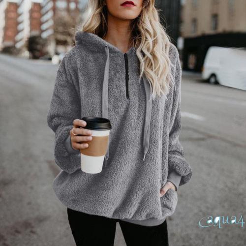 fluffy sweater hoodie