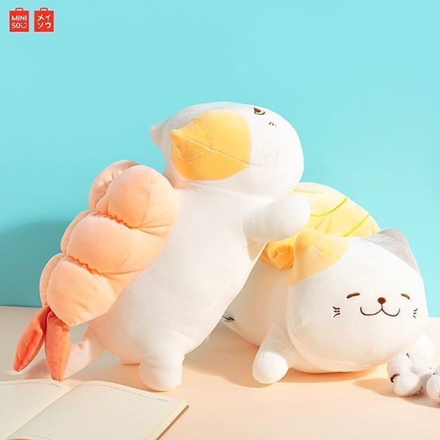 Miniso Sushi Cat Seriess Plush Toy | Shopee Philippines