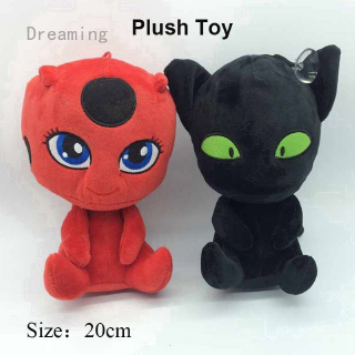 Dreaming 15 20 25 30cm Anime Miraculous Ladybug Girl Keychain Plush Toy Gift For Kid Shopee Philippines