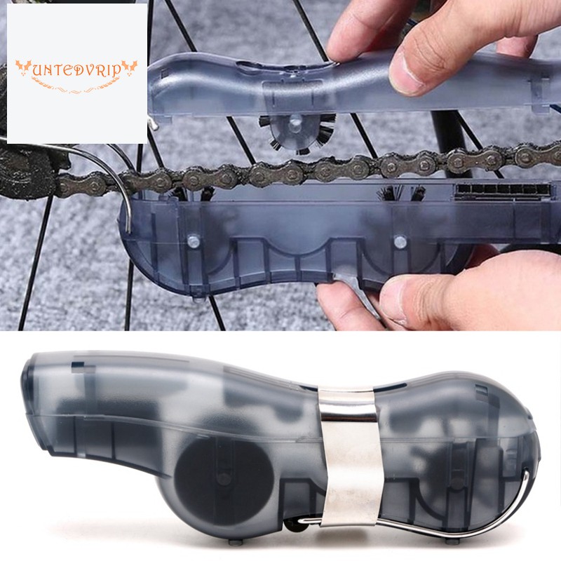 cleaning road bike chain