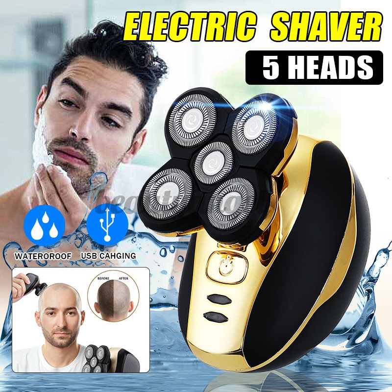 waterproof head shaver