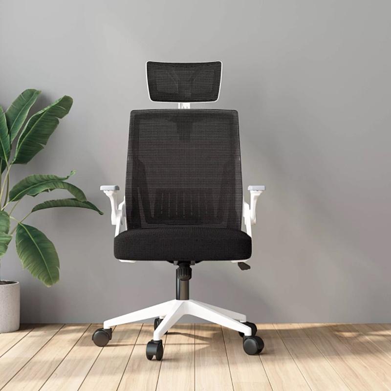Simple Style Receptable Handrails Mesh Office Chair Comfortable ...