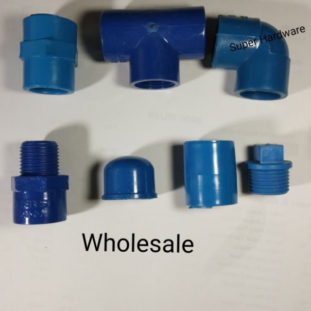 PVC Fittings Blue wholesale Shopee Philippines