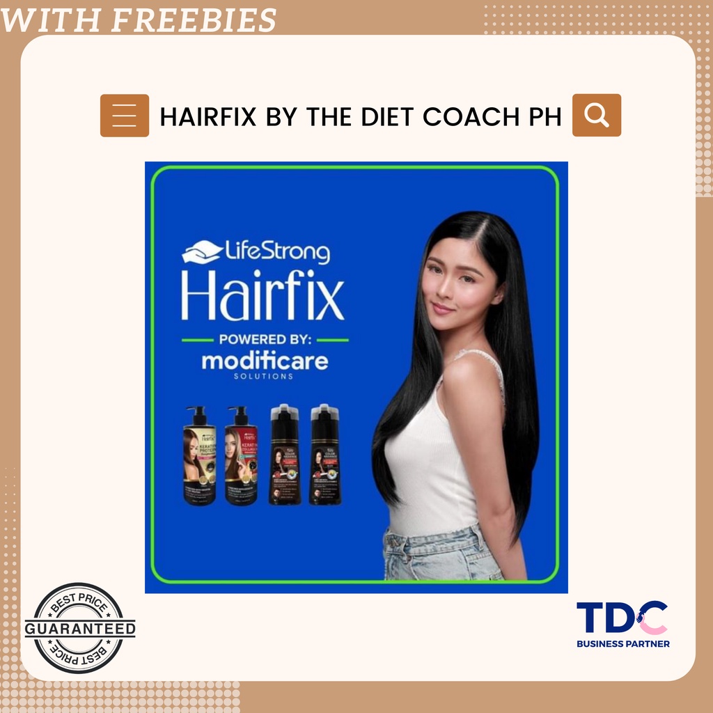 HAIRFIX KERATIN COLLAGEN AND KERATINE PROTEIN BY TDC Shopee Philippines