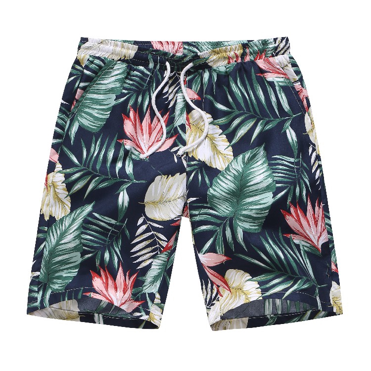 Casual Floral Men Shorts Flowers Fitness clothing Loose Short Men ...