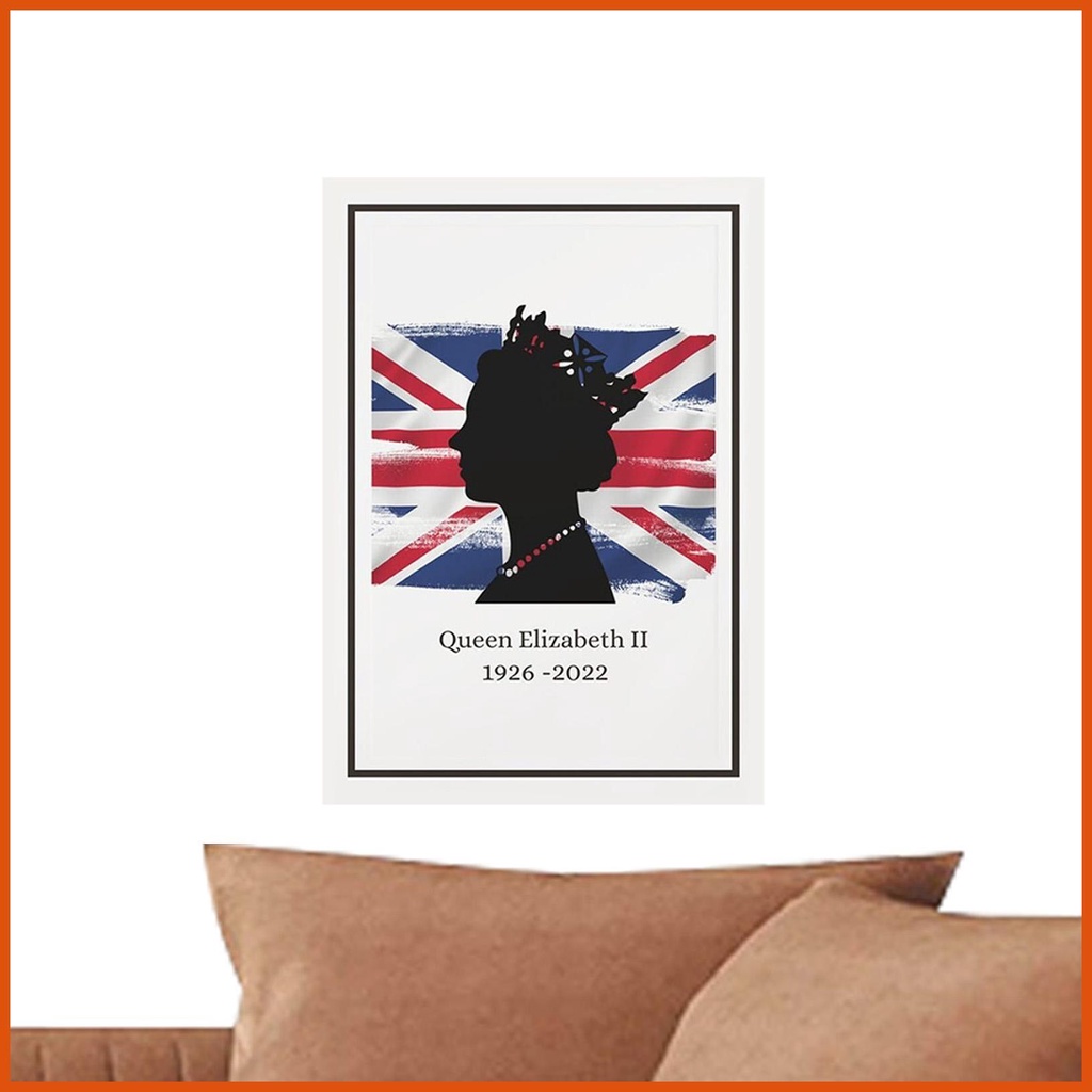 Queen Elizabeth II Poster Creative Queen Elizabeth II Art Portrait