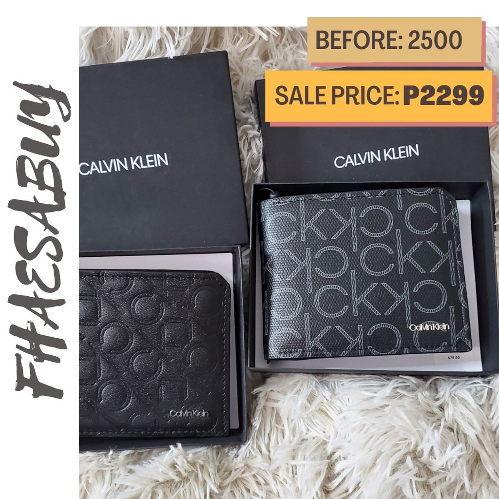 Calvin Klein Wallet for Men [From Canada] Guaranteed Authentic | Shopee  Philippines