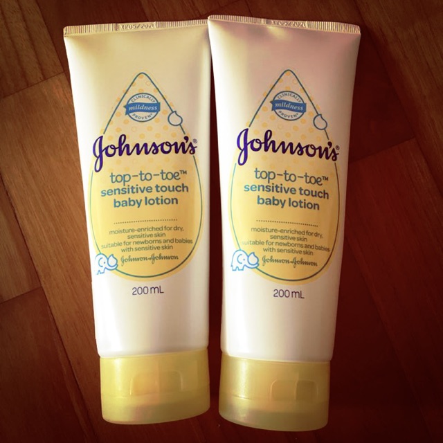 johnson's top to toe lotion