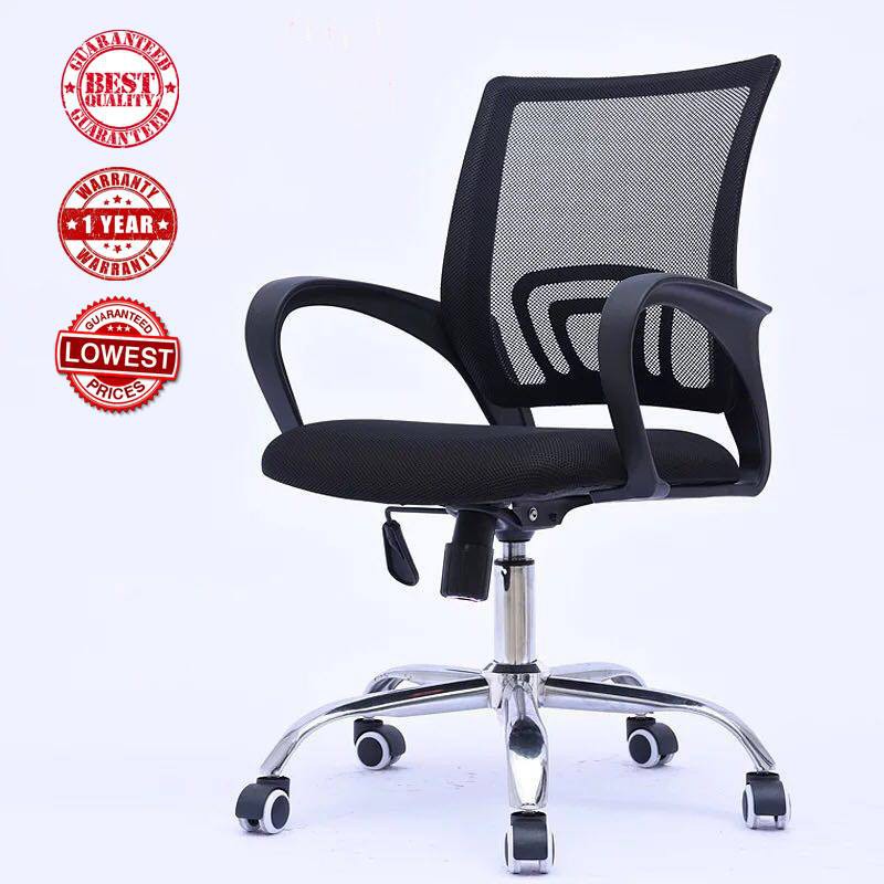 Comfortable MidBack Office Chair Shopee Philippines   480bd81d8d55f5ada2ee38cd12de647d