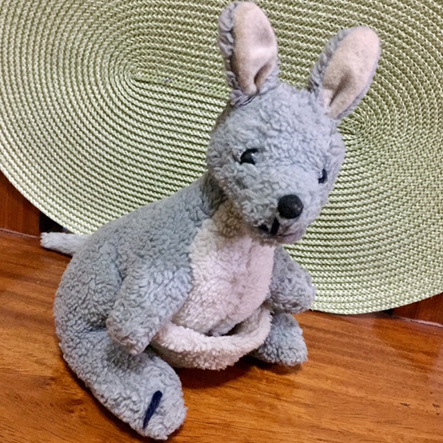 stuffed wallaby