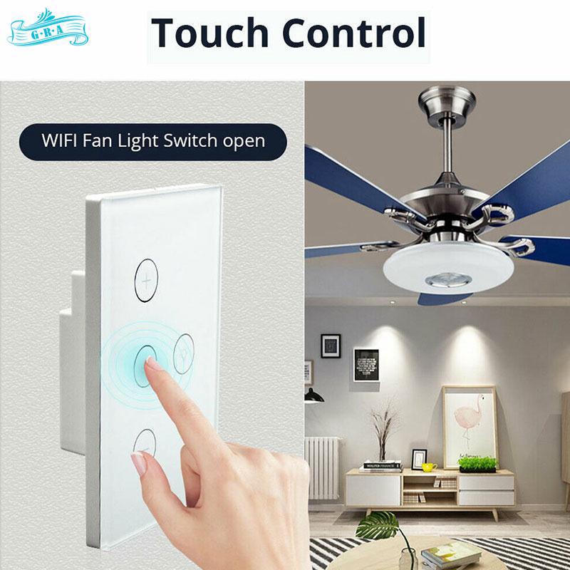 Grea Timing Wireless Wifi Smart Ceiling Fan Light Switch Shopee