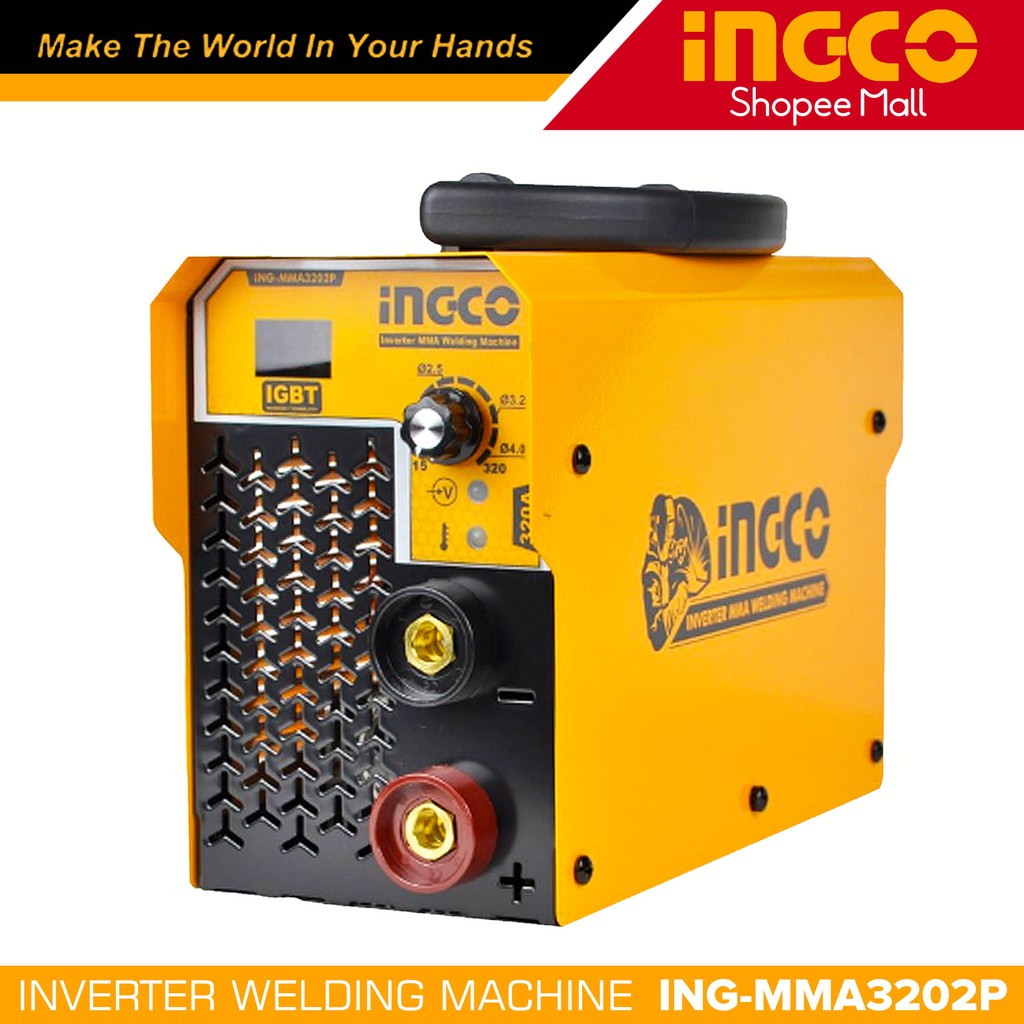Ingco INGMMA3202P Portable IGBT Inverter MMA ARC Welding Machine 320A
