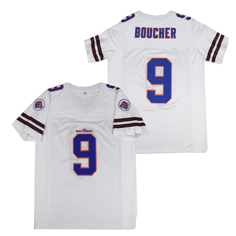 Bobby Boucher 9 The Waterboy Adam Sandler Movie Mud Dogs Bourbon Bowl