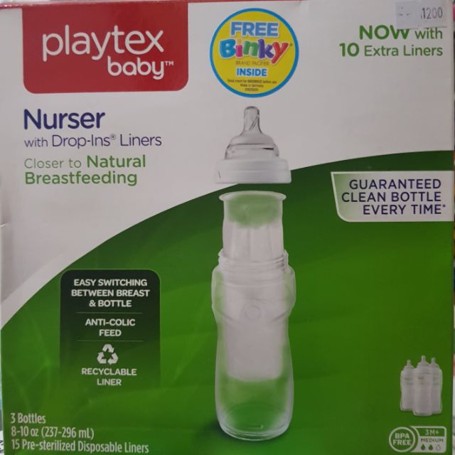 playtex disposable bottles