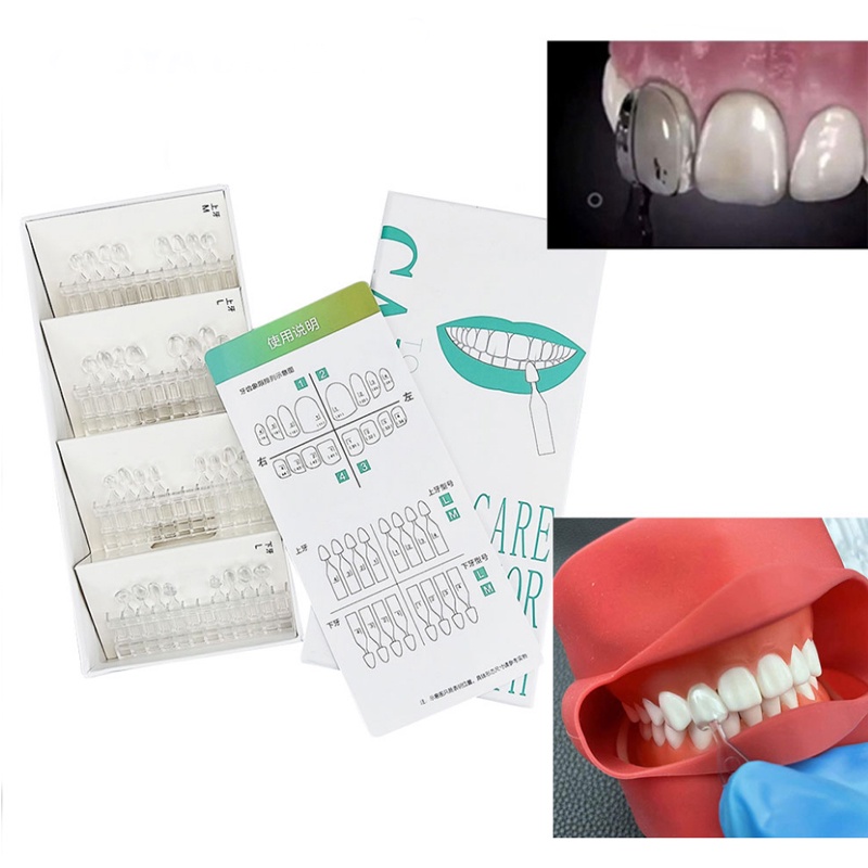 32pcs/Set Dental Veneer Mould Kit Resin Porcelain Teeth Composite