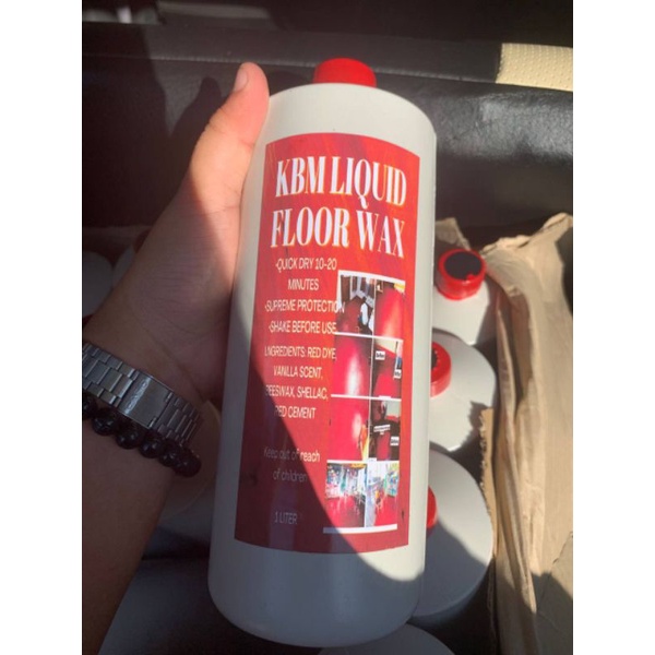 KBM LIQUID FLOOR WAX 1 LITER Shopee Philippines