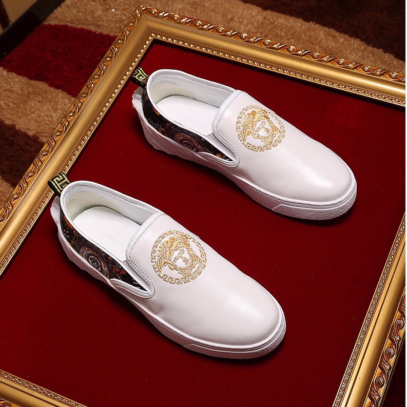 versace slip on shoes