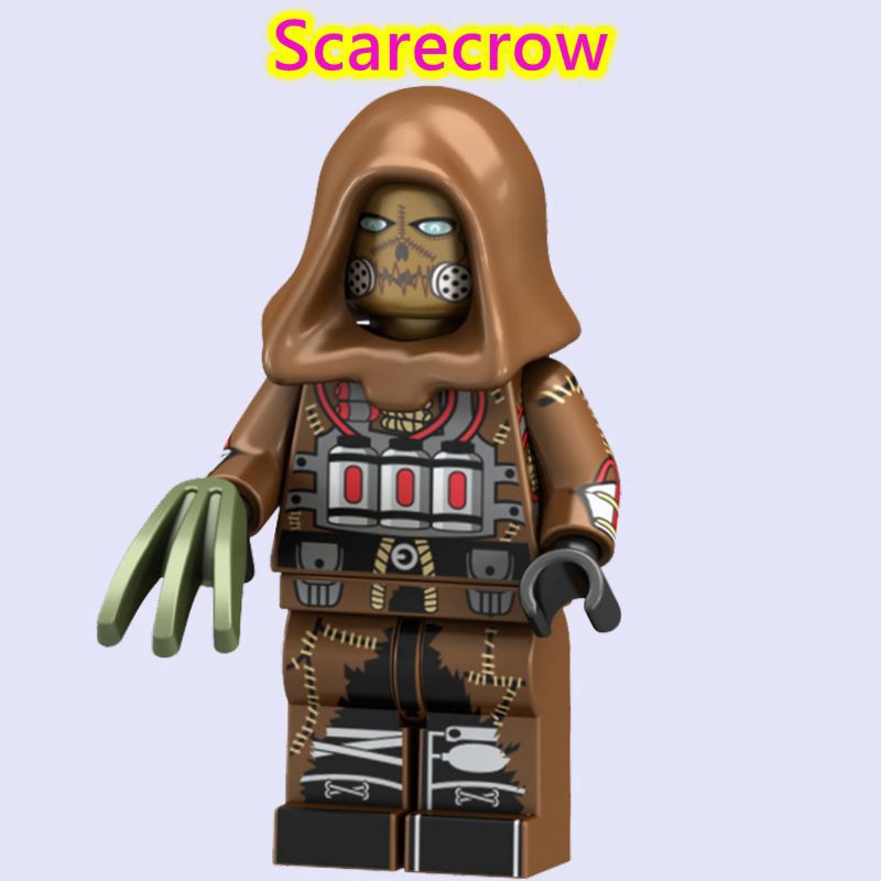 lego minifigures scarecrow