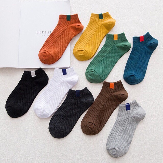 Tag Men Korean Iconic Socks Shopee Philippines
