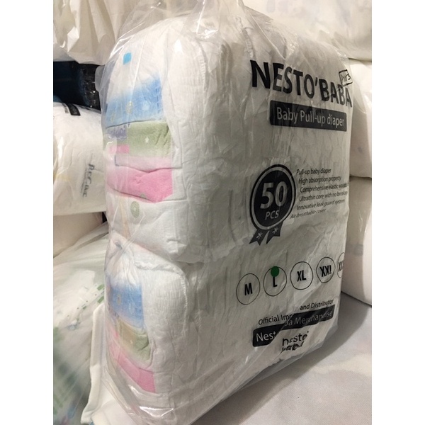 Unilove diaper Lampien diaper Nesto baba diaper Nesto Baba Newborn-4XL PANTS & TAPES‼️LOWEST PRICE G