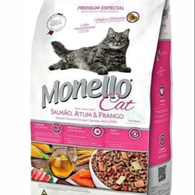 Imported Monello Cat Special Premium Salmon, Tuna & Chicken 1Kg Made