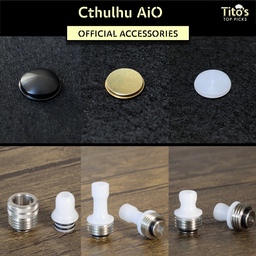 Cthulhu AiO Official Accessories Button and Integrated Drip Tip Shopee Philippines