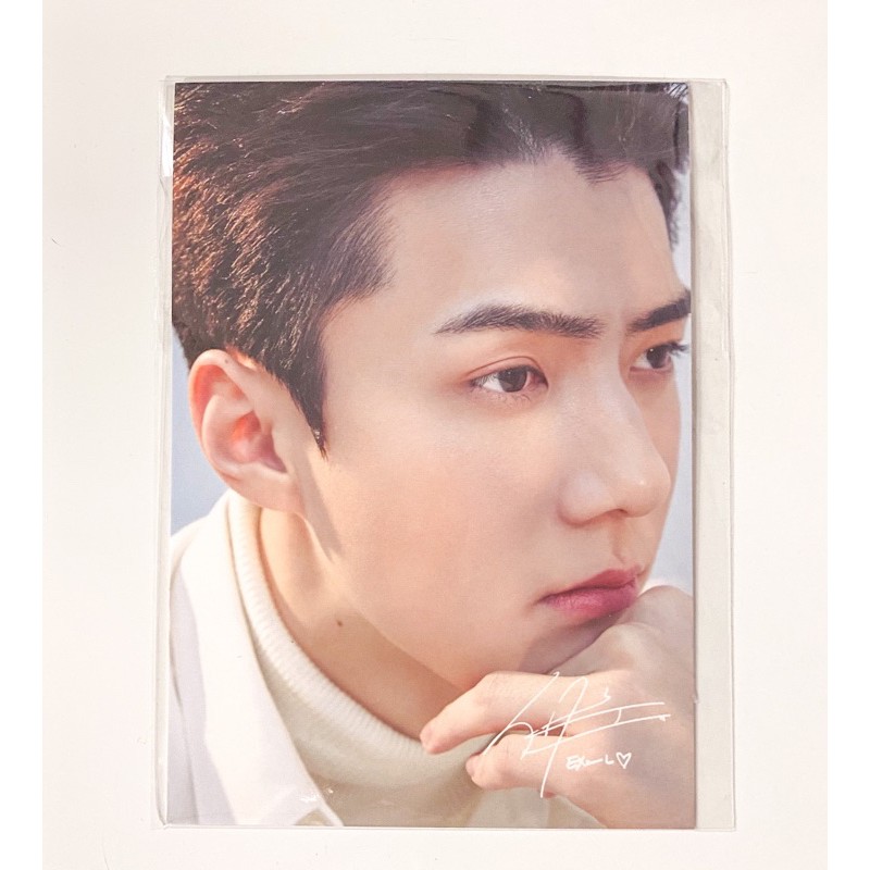 EXO Sehun Nature Republic Photo Card | Shopee Philippines
