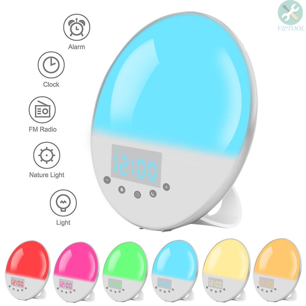 table lamp with alarm clock