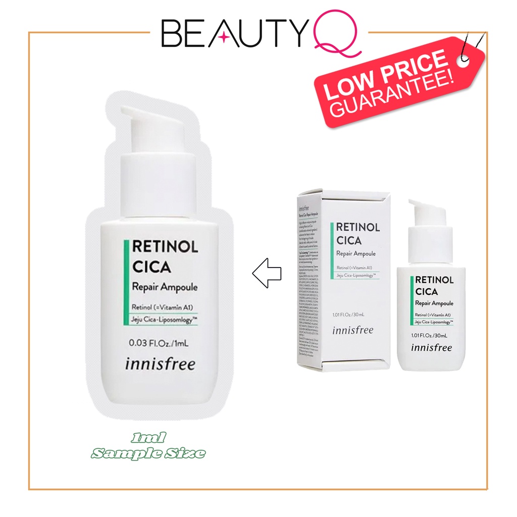INNISFREE Retinol Cica Repair Ampoule Sample Size 1ml Shopee