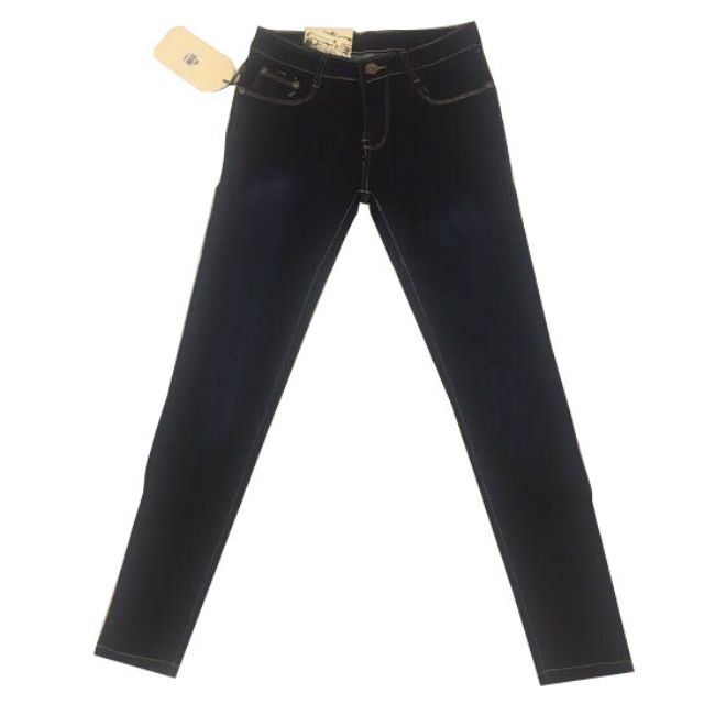 mid waist black jeans