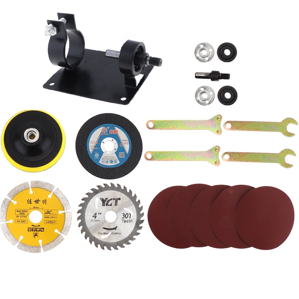 13mm Electric Drill Cutting Seat Stand Holder Multifunctional Electric