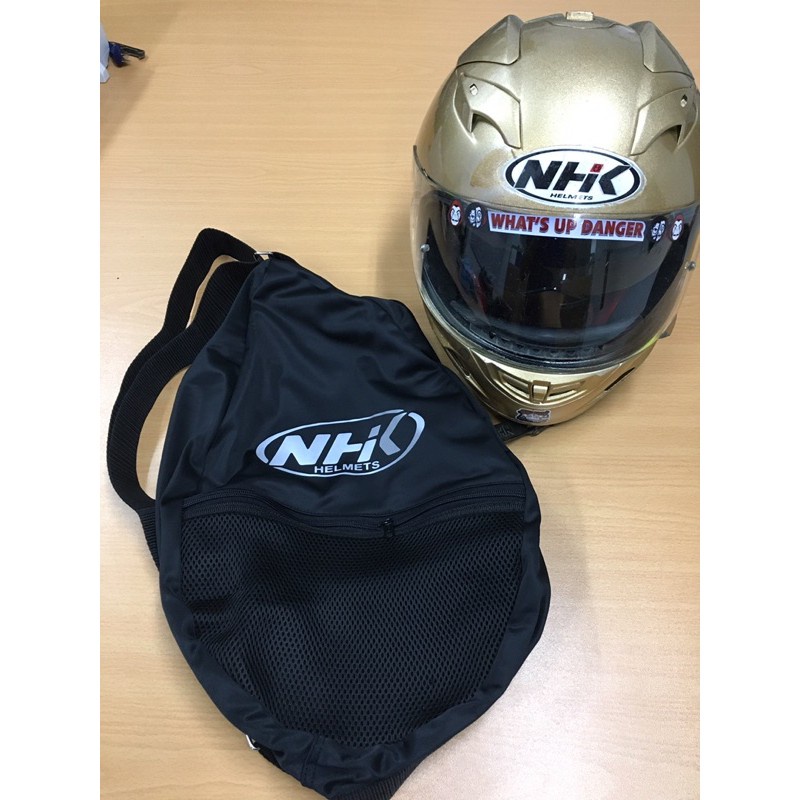 nhk helmet full face Helmet Bag NHK Reflectorized Print Shopee