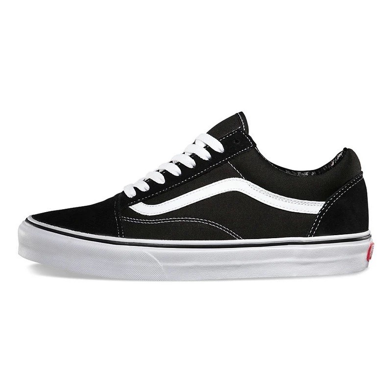 black white classic vans