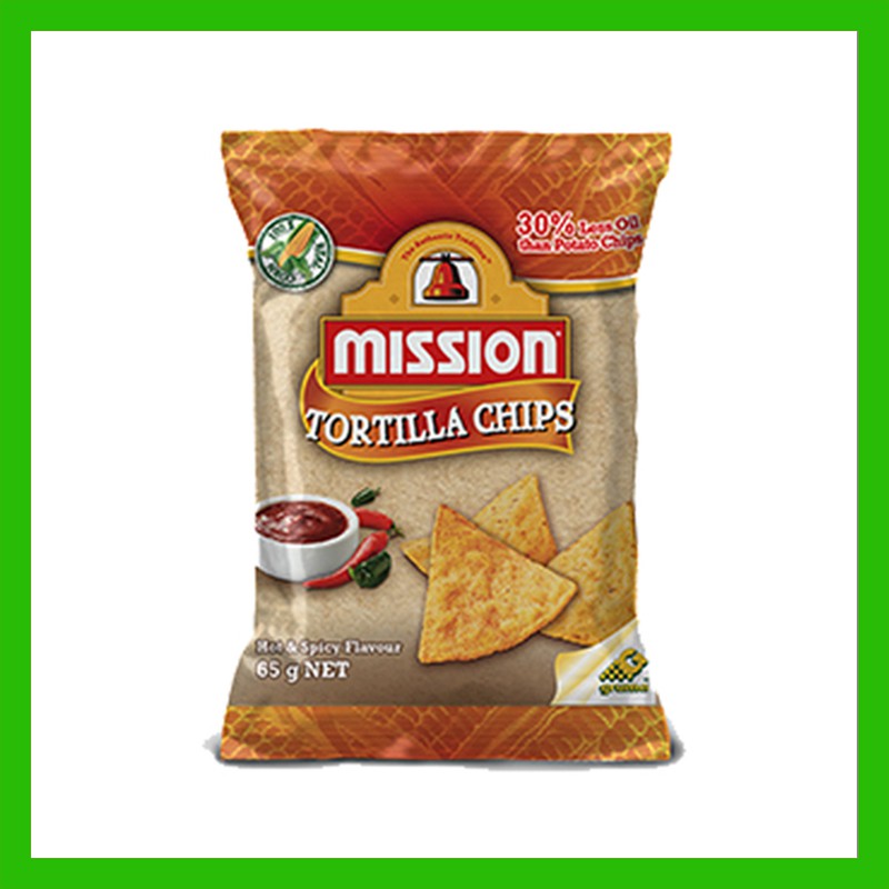 Mission Hot & Spicy Tortilla Chips 170g Shopee Philippines
