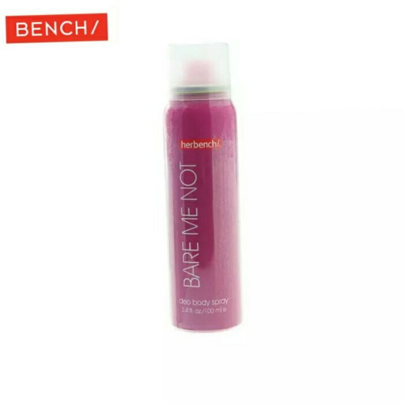 Bench Bare Me Not Deo Body Spray (100ml) Shopee Philippines