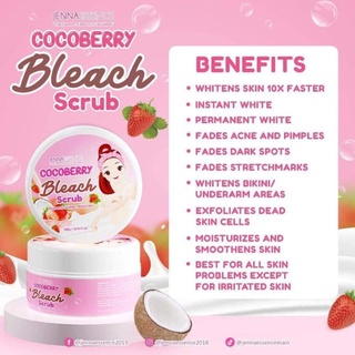 New & Improved COCOBERRY BLEACH SCRUB by Jenna Essence #2
