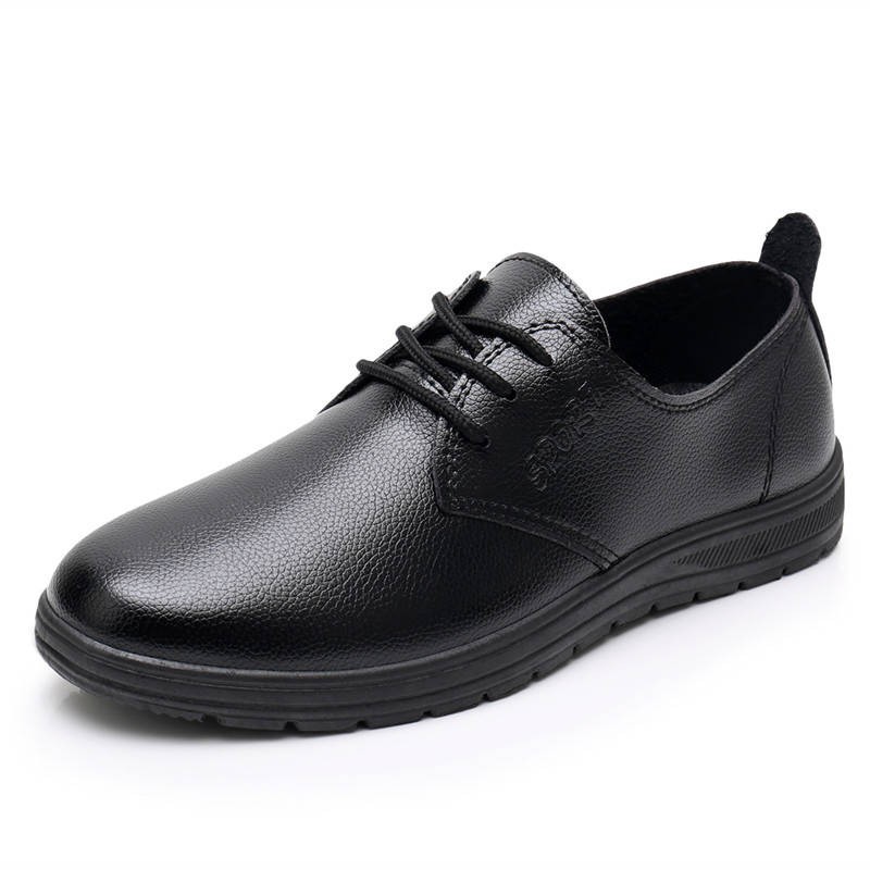 plain black shoes for work