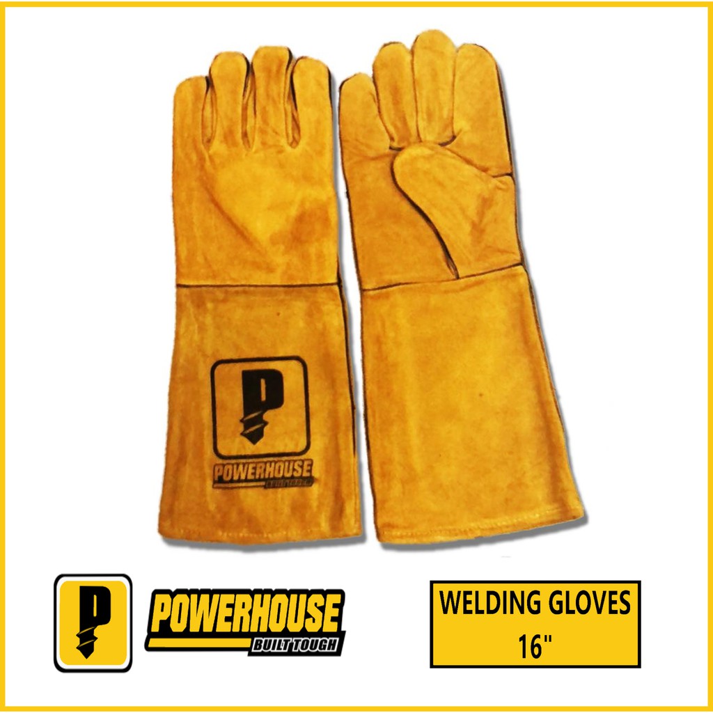 Welding Gloves 16 inches Powerhouse Brand Shopee Philippines