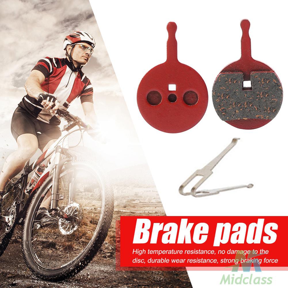 2 Pair Semi-Metallic MTB Mountain Bicycle Disc Brake Pads Cycling Bike Pad Parts