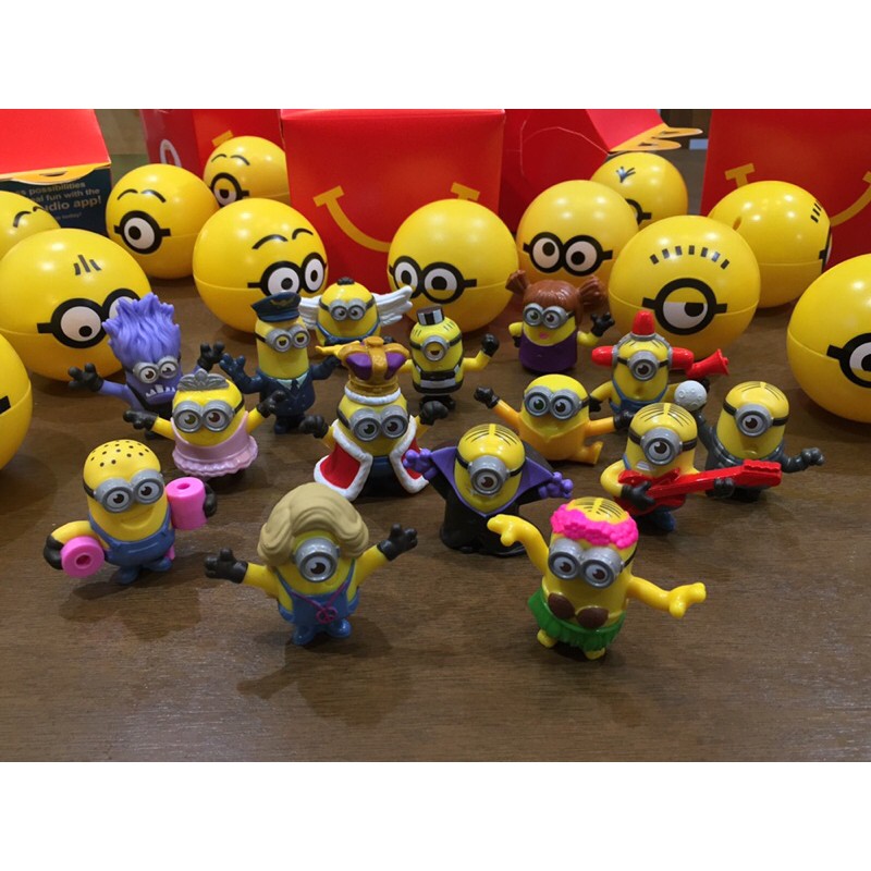 Happy Meal Minions Mcdonalds Toys Complete Set 15 Pcs Regular Design Minions Rise Of Gru Shopee Philippines